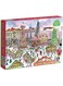 Galison Michael Storrings Christmas Market 1000 Piece Puzzle from Galison - Featuring Beautiful Illustrations of a Festive Snowy Town, 27" x 20", Makes a Wonderful Gift