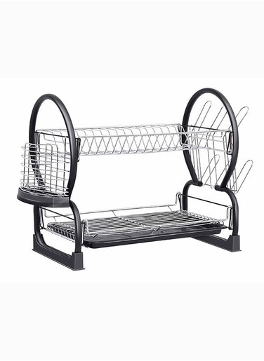 Dish Rack Petal 2 Layer&nbsp;57&times;25&times;38 cm