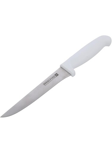 Royalford 6" Bonning Knife Stainless Steel With PP Handle, RF10232   Sharp Blade   Rust-Resistant   Durable &amp; Strong   Knife For Cutting Vegetables, Meat, Fruits &amp; More