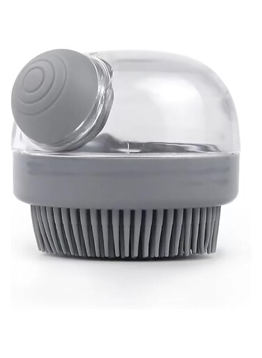 Oasisgalore Pet Bath Brush with Soap Dispenser.Dog Bath Brush. Pet Bathing Brush.Cat and Dog Bath Special Silicone Bath Brush, Suitable for Short and Long-Haired Dogs and Cats Shower