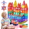 Mideer Magnetic Tiles, Building Tiles, 3D Building Blocks Construction, Magnet Set, Educational Gift For Girls Boys 3+ Years, Early Development Toy For Kids Preschool Learning (100 Pcs)