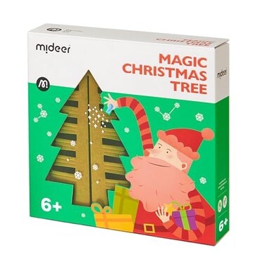 Mideer Magic Christmas Tree - Crystal Growing Kit For Kids, Age 6+