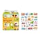 Mideer Reusable Sticker Book For Kids 2-4, Waterproof Puffy Stickers For Toddlers 1-3, Educational Sensory Play Activity (The Bustling Traffic)