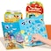 Mideer Reusable Sticker Book For Kids 2-4, Waterproof Puffy Stickers For Toddlers 1-3, Educational Sensory Play Activity (The Bustling Traffic)