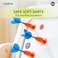Mideer Suction Darts - 3Pcs, Safe Soft Rubber Darts With 20 Target Stickers, Sticks To Smooth Surfaces Like Glass, Walls &amp; Tiles, Durable Compact Design For Kids&rsquo; Hand-Eye Coordination &amp; Fun Play