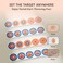 Mideer Suction Darts - 3Pcs, Safe Soft Rubber Darts With 20 Target Stickers, Sticks To Smooth Surfaces Like Glass, Walls &amp; Tiles, Durable Compact Design For Kids&rsquo; Hand-Eye Coordination &amp; Fun Play