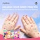 Mideer Nail Stickers - 300 Stickers For Kids - 4 Unique Styles: Glitter, Glow In The Dark, Laser, Diamond - Easy Peel, Sweat &amp; Water Resistant, Durable Material, Rounded Edges (Garden Party)