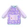 Mideer Waterproof Art Smock For Kids - High-Density Fabric, Stain-Resistant, Easy Clean, Lightweight &amp; Breathable, Soft Elastic Cuffs, Velcro Closure, Deep Pockets, Skin-Friendly Art Apron