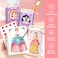 Mideer Fashion Design Sketchbook With Watercolor Painting, Princess Dress-up Activity Book With Stencils And Stickers, Fashion Designer Kits For Kids 5 6 7 (Sweet Tea Party)