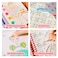 Mideer Fashion Design Sketchbook With Watercolor Painting, Princess Dress-up Activity Book With Stencils And Stickers, Fashion Designer Kits For Kids 5 6 7 (Sweet Tea Party)