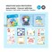 Mideer Finger Paints For Toddlers, Themed Washable Finger Paint Set For Kids, Art &amp; Craft Supplies, DIY Kit, Safe Non-Toxic, Creative Gift Activity For Boys Girls 2 Yrs + (Citi wander)