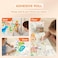 Mideer Children's Coloring Paper Roll For Kids, 400 * 40cm Large Coloring Poster For Toddlers, Stickable Drawing Paper Roll, DIY Painting Ideal Gift For Class Home Birthday Party, 160 GSM (Dinosaurs)
