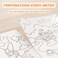 Mideer Children's Coloring Paper Roll For Kids, 400 * 40cm Large Coloring Poster For Toddlers, Stickable Drawing Paper Roll, DIY Painting Ideal Gift For Class Home Birthday Party, 160 GSM (Dinosaurs)
