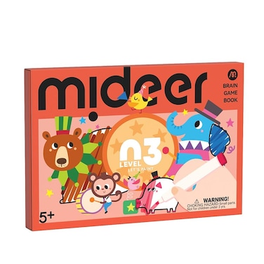 Mideer Let's Paint Kit - 50 Unique Designs For Kids, Fun And Engaging Painting Activities, Inspires Creativity And Skill-Building, For Young Artists To Explore Their Imagination (Level 3)