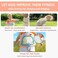 Mideer Crazy Dodgeball - Interactive Dodgeball Game For Kids &amp; Adults, Adjustable Vest With Velcro Target, Soft Balls, Improves Fitness &amp; Coordination, Portable Bag Included
