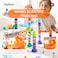 Mideer Marble Run - Galaxy-Themed Track Set With Unique Shapes, See-Through Parts, Jump &amp; Spin Features, Safe &amp; Smooth Design, Includes Instruction Manual And Stickers