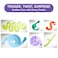 Mideer Marble Run - Galaxy-Themed Track Set With Unique Shapes, See-Through Parts, Jump &amp; Spin Features, Safe &amp; Smooth Design, Includes Instruction Manual And Stickers