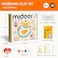 Mideer Modeling Clay Kit - Handprints Keepsake, Kaolin Clay, Paints Included, Crack-Resistant, Easy To Use, Perfect For First Day of School, New Friends, Special Memories