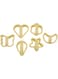 Delcasa 6Piece Cookie Cutter DC2691