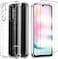 Compatible with Samsung Galaxy A56 Case and Tempered Glass Screen Protector [2 pack] Soft Bumper Anti-Scratch Silicone Phone Case Cover Transparent (Clear Case With Screen Protector)