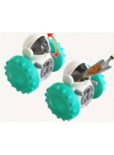 Pet Slow Feeder Bowl With Balance Ball Design