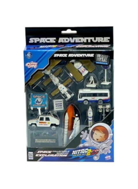Nitro2Go Die-Cast Metal Space Adventure (12pcs)