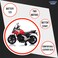 Lovely Baby Power Riding Motorcycle for Kids LB 2006, Ride-on Electric Motorbike with Support Wheels, for 2-4 Yrs - Red
