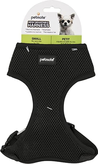 PETMATE MESH DOG HARNESS MEDIUM 16-19"&iuml;&iquest;&frac12; BLACK