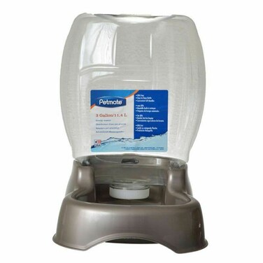 PETMATE CAF&iuml;&iquest;&frac12; 3 GAL WATERER ~ PEARL TAN
