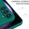 Case for Samsung Galaxy S24 FE Cover, Liquid Gel Rubber Bumper Case with Camera Protection Soft Microfiber Lining Cushion Slim Hard Shell Shockproof Protective Cover for Samsung Galaxy S24 FE (Green)