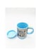 Automatic Electric Self Stirring Mug Coffee Mixing Drinking Cup Stainless Steel 350ml, Sky Blue