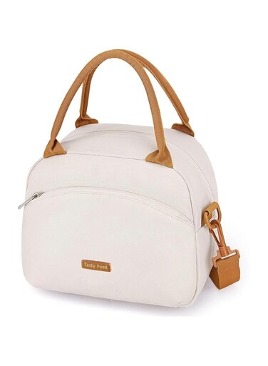 MOTIM Multifunctional Lunch Bags with Large Capacity Front Pocket Reusable Lunch Bag for Work, Picnic, School or Travel