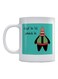 Patrick Star Printed Mug White/Blue/Black