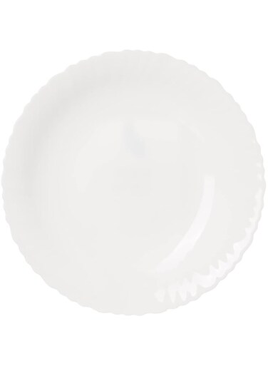 Royalford Opal Ware Spin 9.5" Soup Plate [RF4526]