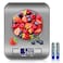 Najam Kitchen Scales Digital,Ultra Slim Food Scale with Large LCD Display, Stainless Steel,11lb/10kg(Silver)