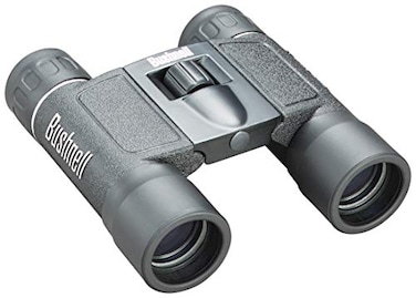 Bushnell Powerview 10X25 Compact Folding Roof Prism Binocular, 132516, Black
