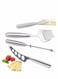 Cheese Knife Set with Handle Steel Stainless Include Cheese Wire Cutter, Cheese Spreader, Cheese Slicer and 4 Holes Cheese Knife&acirc;&euro;&brvbar;