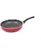 Bergner Bellini Frypan, 26 cm, Red, Pressed Aluminum, Marble+ Coating, BG31427RD