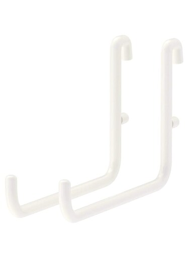 Skadis Hook - White, Pack of 2