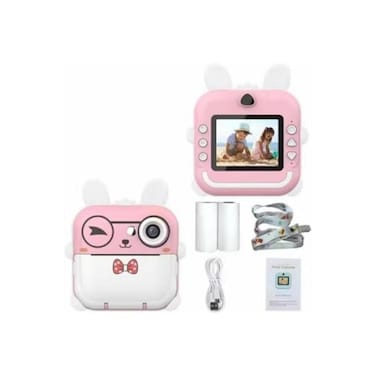 Kids Instant Print Camera &ndash; Digital Photo &amp; Video Toy w/ Thermal Printer, Gift for Boys &amp; Girls