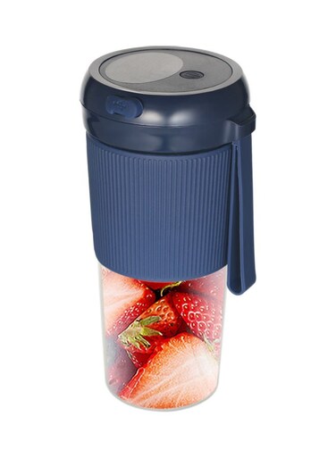 Portable Juicer Electric Fruit USB Rechargeable Blue 20*9*9cm