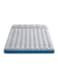 Inflatable Camping Mat/Airbed Combination Grey/Blue 76x50x9.5inch