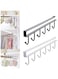 Rubik Multifunction Kitchen Storage Rack (Black/White)- 2 Pieces