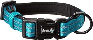 Alcott Flexi Mariner Adventure Pet Collar, Small, Blue,Clr Sm Ma Bl