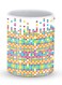 Premium Falling Tiles Designer Mug Multicolour