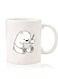 Premium Quality Two Sided Printed Coffee Mug Tea Cup For Home Office, Kids Men Women Panda writing