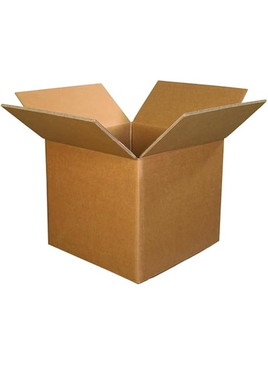AREENPACK Corrugated Carton Box Set Of 6 Pieces 45x45x45cm
