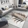 Solid Soft Non-Slip Absorbent Living Room Carpet 80x120 cm