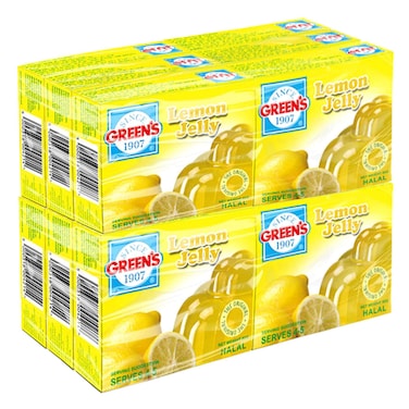 Greens Lemon Jelly 80gx12