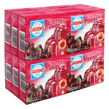 Greens Cherry Jelly 80gx12